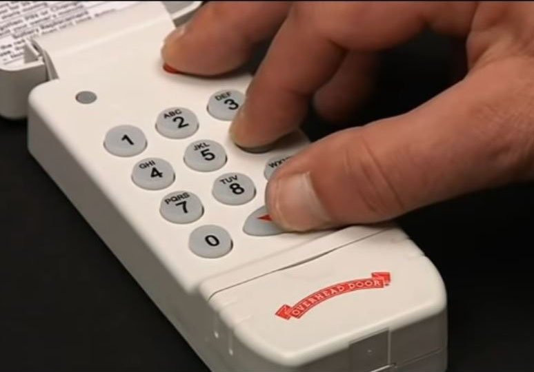 Garage Door Keypad Programing